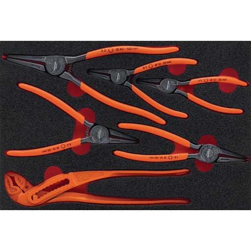 FOAMLINING WITH RING PLIERS